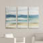 Brise de l’océan-ensemble de 3 reproductions d’art sur toile tendue-912412823