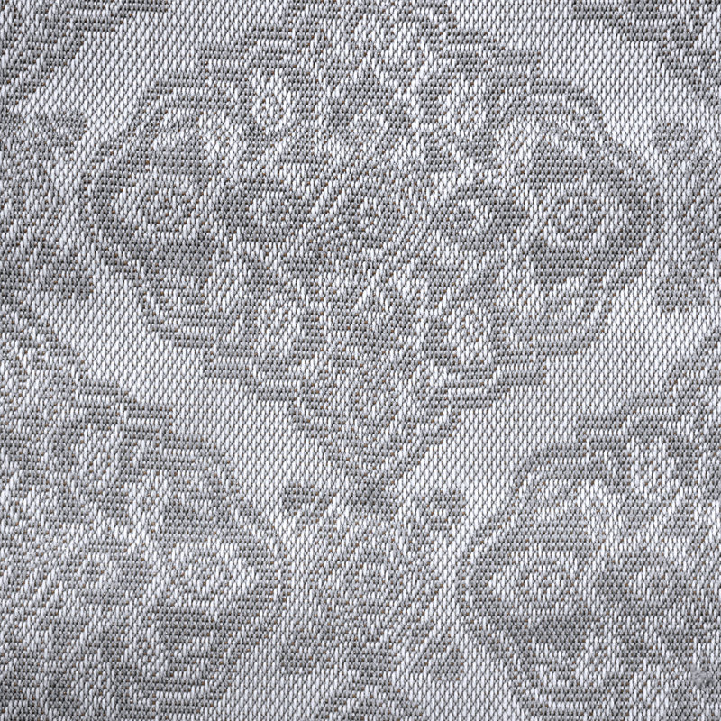 Tapis gris tissé à plat Campbelltown, Rectangle 2 pi x 3 pi