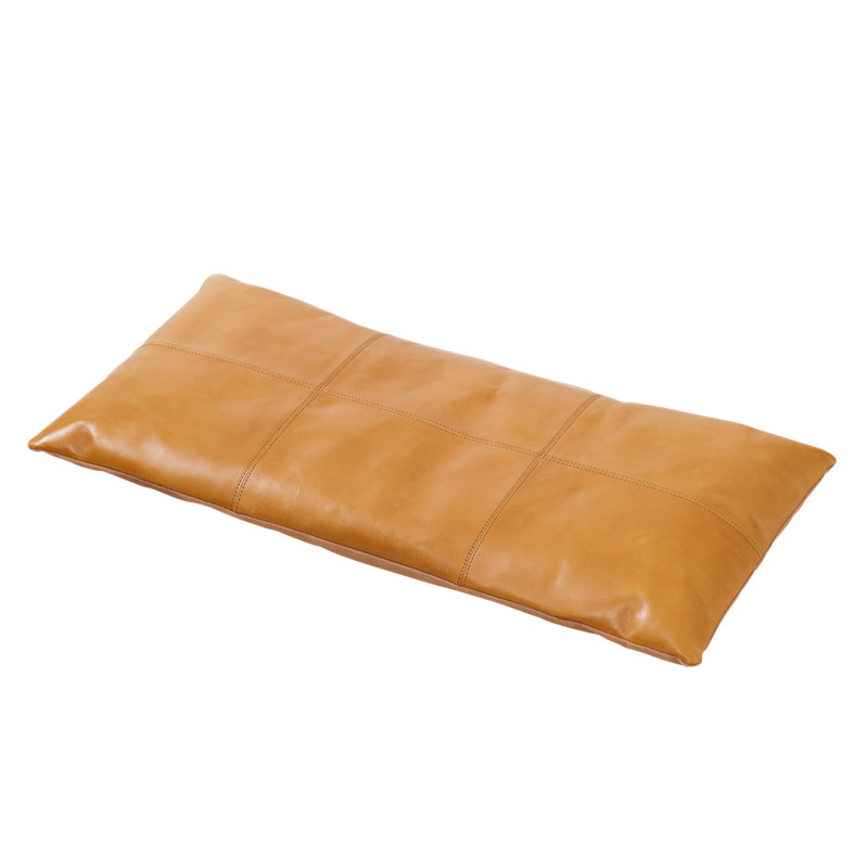 Seat Cushion, Brown, 43cm H x 73cm W x 35cm D