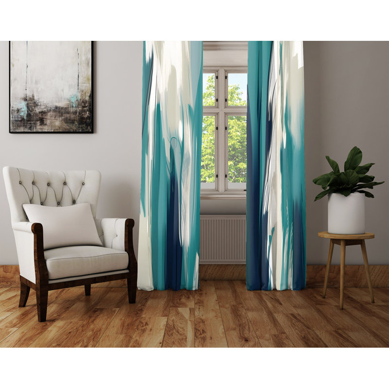 Rideau en polyester Dano, L 20 po x L 52 po