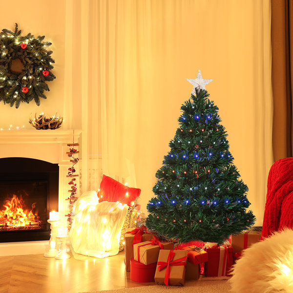 Die Saisontruhe Künstlicher Weihnachtsbaum 90 cm Grün mit 90 LED 