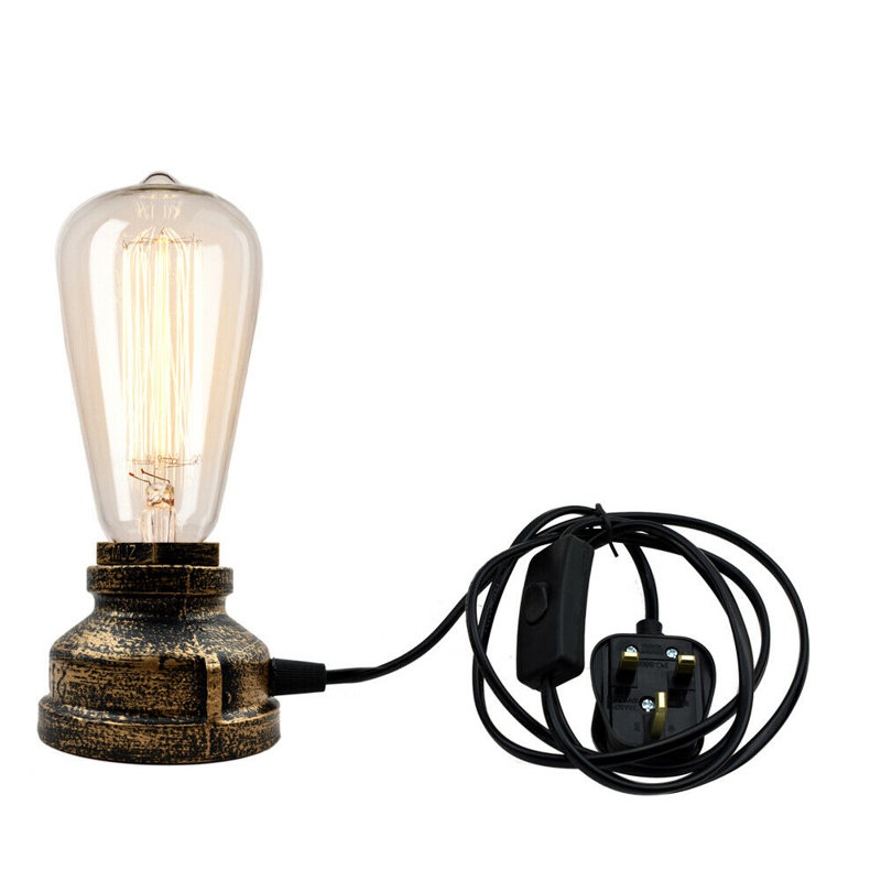 Kaylum Metal Novelty Lamp, Brushed Copper