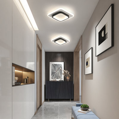 LED-Deckenleuchte 1-flammig Ziane, 24 cm