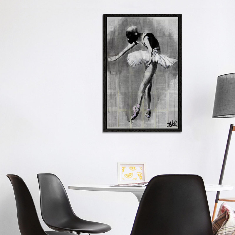Her Finest Moment by Loui Jover - Print on Canvas, 101.6 cm H x 66.04 cm W, Black Framed