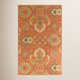 Aaron Hand Tufted Wool Terracotta/Orange/Dusty Sage Rug