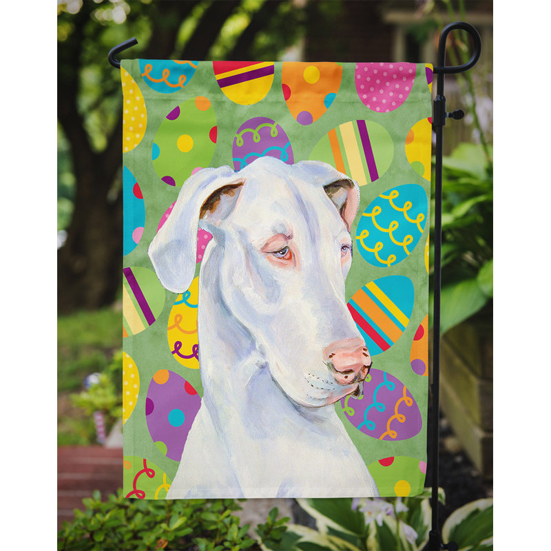 Drapeau de jardin Atara, Grand danois (gris)