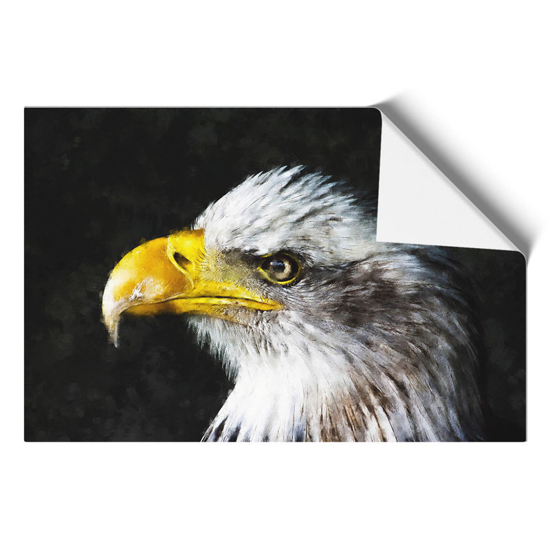 Bald Eagle Painting - Frameless Print, 42cm H x 59cm W x 0.1cm D