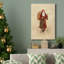 Père Noël en toile tendue avec châssis - Père Noël prêt à accrocher-525577067