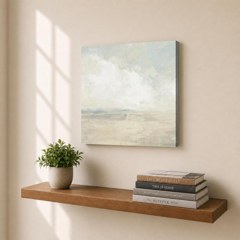Ciel et sable par Julia Purinton - Impression sur toile, H 30 po x l 30 po, Wrapped Canvas, Does Not Apply