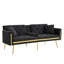 2 Seater Velvet Loveseat-1659298791