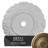 Endurathane Angel Ceiling Medallion, 32 1/4"OD x 3 5/8"ID x 1 1/8"P (Fits Canopies up to 15 3/4"), Hand-Painted Brass Finish-28575643