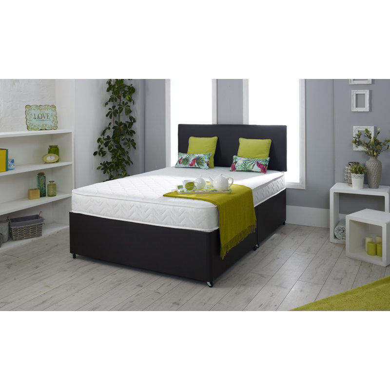 Alibi White Noise Open Coil Mattress, Kingsize (5')