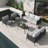 5-Piece Outdoor Furniture Set with Coffee Table-393423383