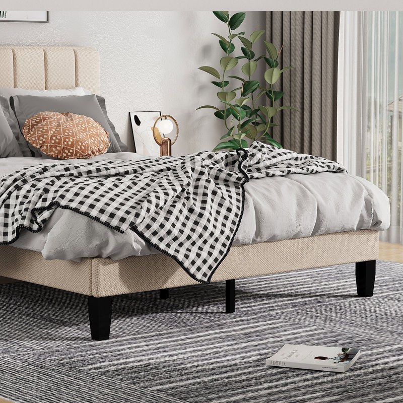 Upholstered Panel Bed