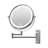 Mentasta Rechargeable Wall Mounted Makeup Mirror, LED Touch Screen and 360 Swivel-546193835