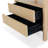 Damiano Dorchester 2 Drawer Reeded Nightstand-1128438975