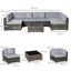 Hayrullah 6 Seater Rattan Sofa Set-59715549-59715548-59715547