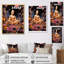 Reproduction d'art sur toile, bouddhisme, lotus-391793360-391793369