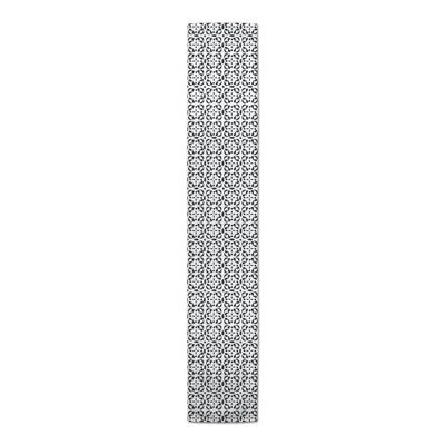 Tile Pattern Cream 4 Table Runner