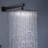 Thermostatic Complete Shower System with Rough in-Valve