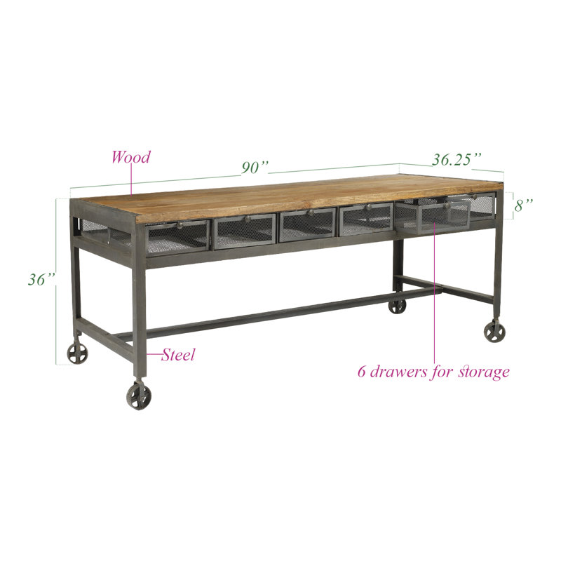 Metal Bar Cart