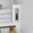 42'' Single Bathroom Vanity with Genuine Marble Top-79721401-79721405
