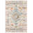 Felty Oriental Cream/Blue Area Rug-993004345