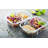 51oz. Glass Food Storage Container