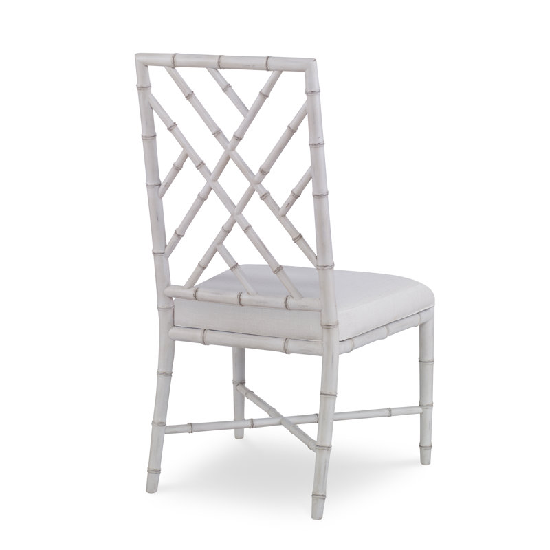 Caribe Upholstered Dining Chair, Antique White
