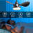 24" Small Ceiling Fan With Light Remote Control ,Modern Low Profile Ceiling Fan, 6-Speeds Quiet Reversible Dc Motor For Bedroom,Kitchen-231591784
