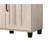 3-Door Shoe Cabinet With Shelves