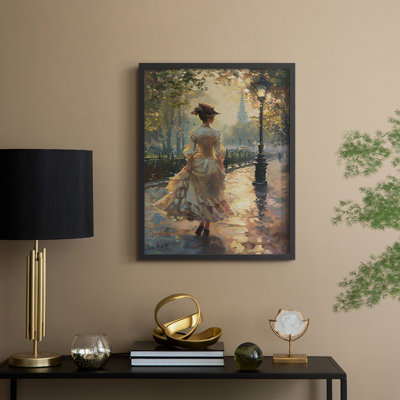 WOMEN Series DCLXII - reproduction encadrée de qualité supérieure - prête à être accrochée - aucun clou requis