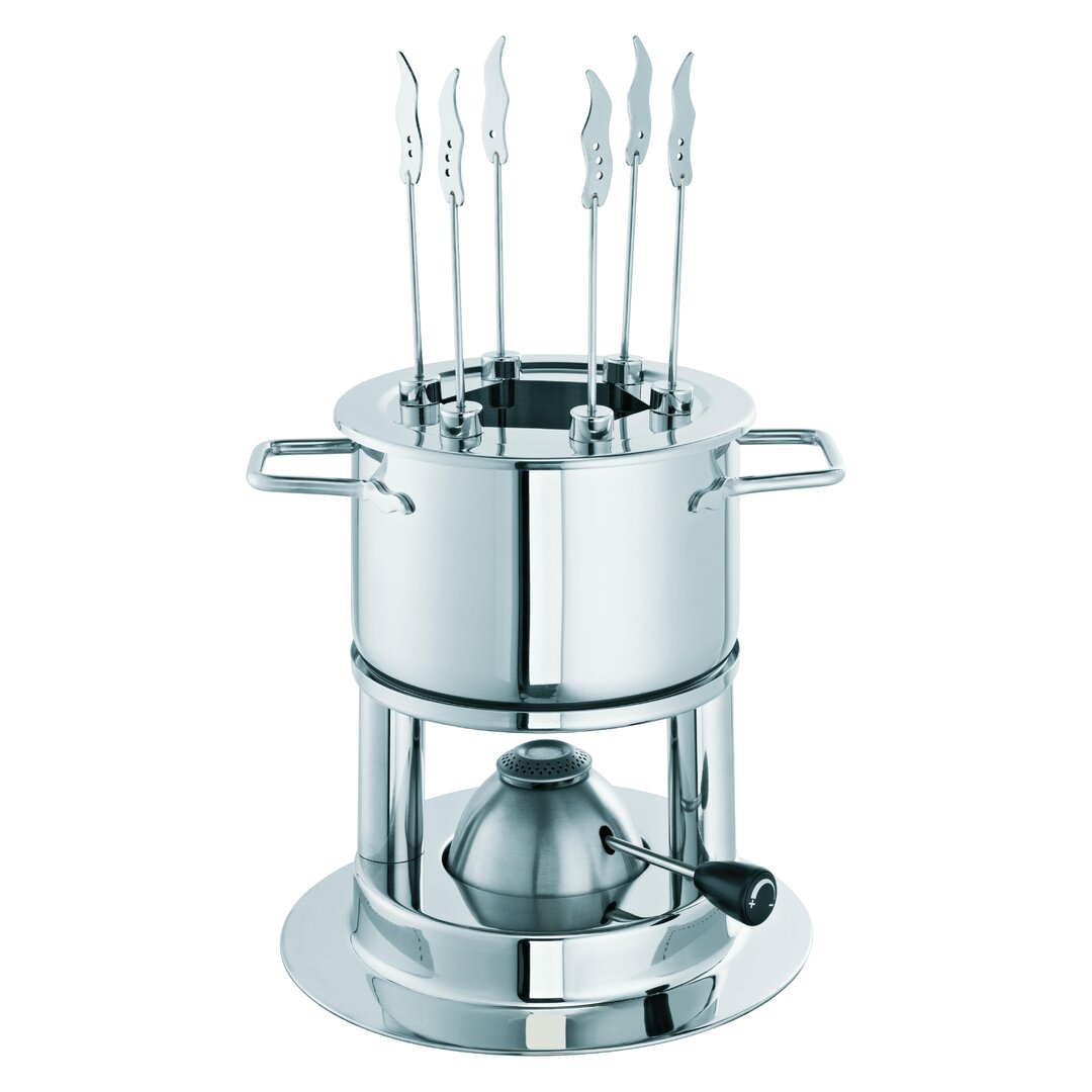 Schulte-Ufer Fondue Flamenco Hot 16 cm, ca. 2,00 l, Edelstahl