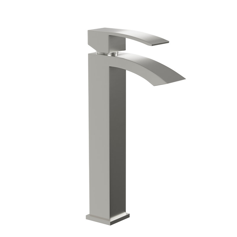 Single-handle Bathroom Faucet, Brushed Nickel