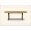 Table basse ovale avec placage en bois massif, centre de table moderne en bois massif de couleur naturelle, table d'appoint pour salon, petit espace, bureau, facile à assembler