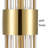 Gold Crystal Flush Mount Sconces (Set Of 2)-123117129