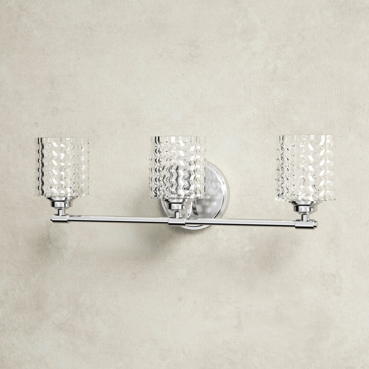 Shannon 3 Light Frosted Dimmable Vanity Light
