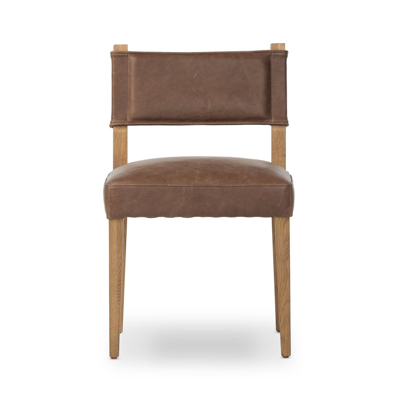Chaise d'appoint Lorretta, Cigare de Palerme, Chêne clair