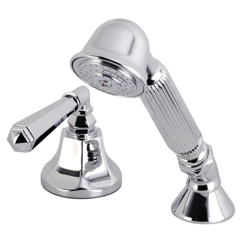 Pomme de douche portative, Chrome poli