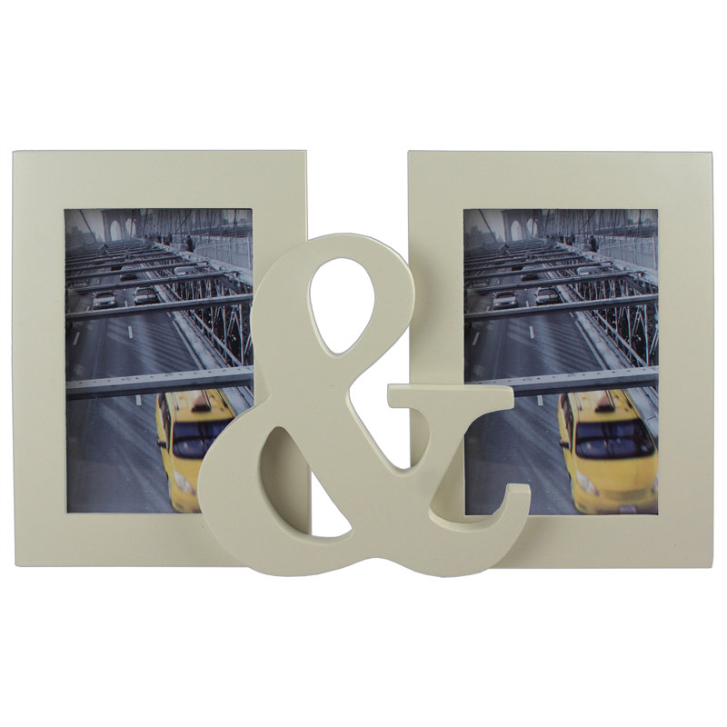 Cadre photo en bois, Blanc