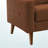 Martini Rust Fabric Upholstered Chair