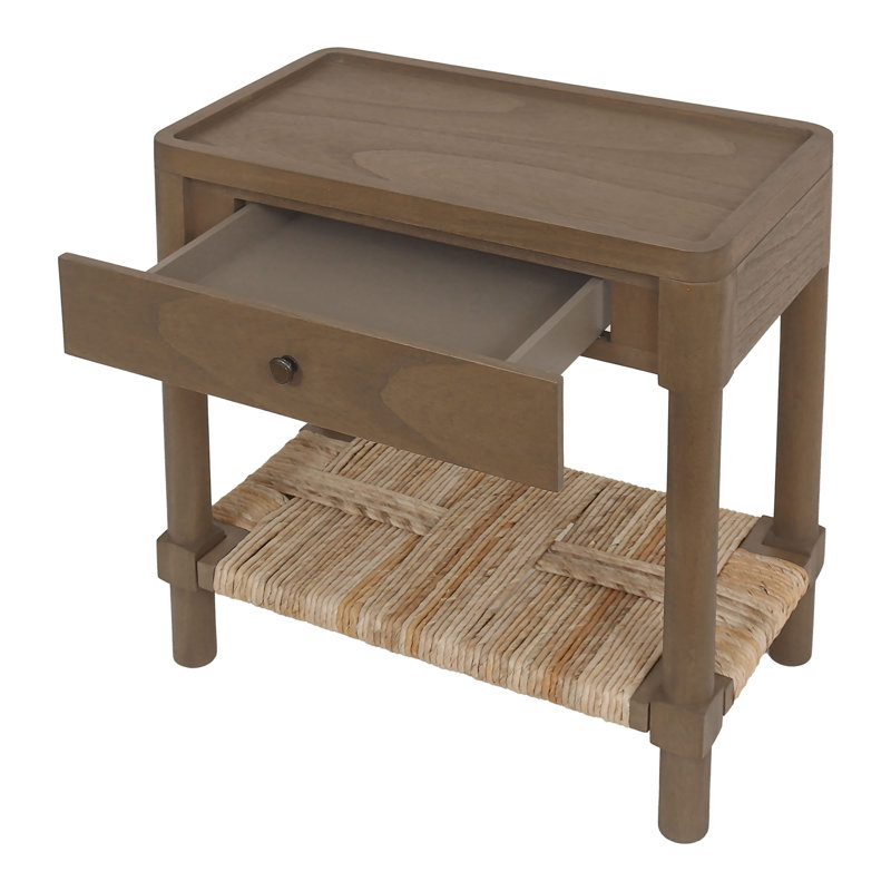 Table de chevet avec plateau et tiroir Rush Asher