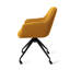 Nausheen 44cm H Polyester Upholstered Metal Side Chair-218149764