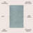 Arzel Solid Low-Pile Aqua Blue Rug-937630258