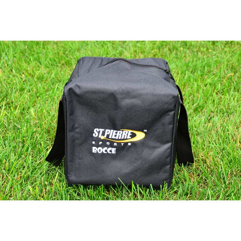Ensemble de jeu de tournoi de pétanque avec sac en nylon