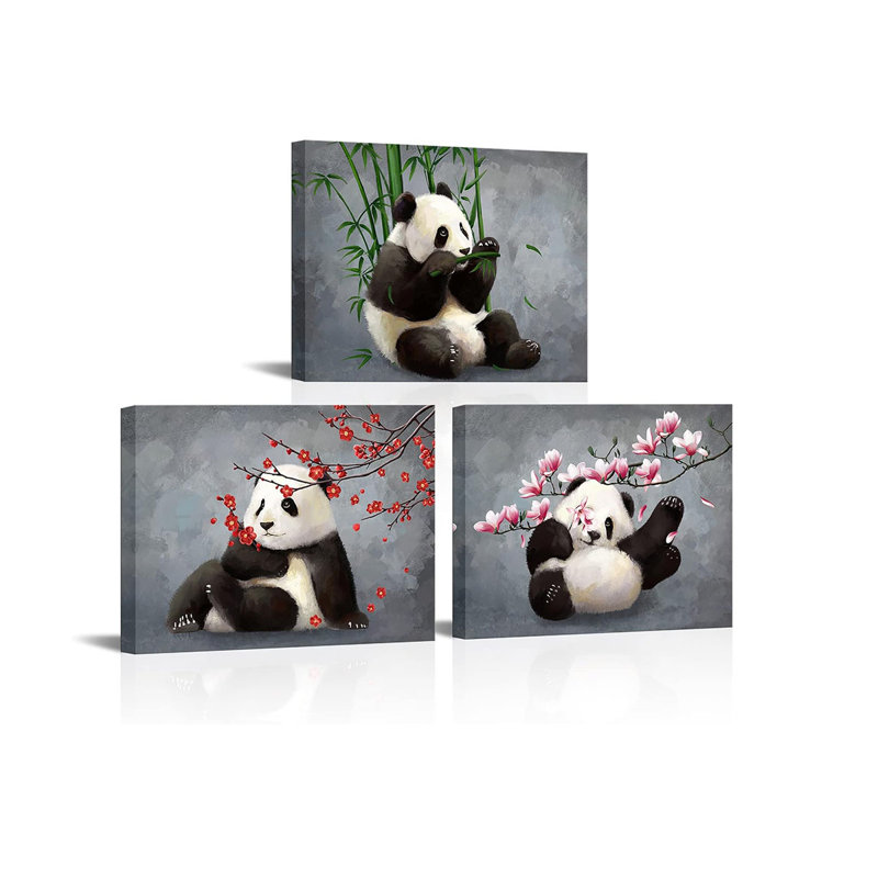 3 Piece Wrapped Canvas Wall Art