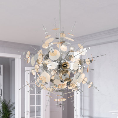 Lustre sphérique spoutnik à 8 lumières Sharvil