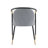 Jaquayla Gold-Tipped Modern Dining Chairs-1796146593