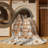 Machine Washable Overdyed Beige Area Rug
