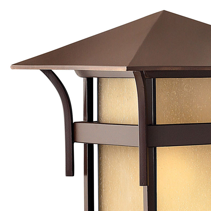 Harbor Outdoor Wall Lantern, Anchor Bronze, Non-Energy Saving/Non-Dark Sky